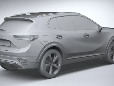 Buick Envision 2021 3D Model