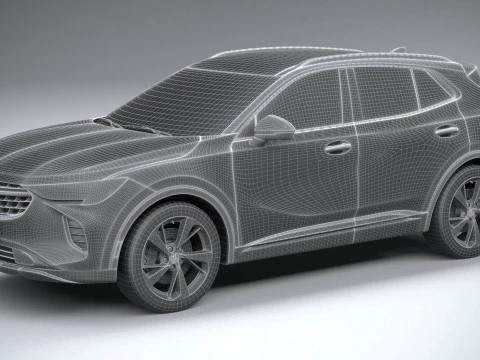 Buick Envision 2021 3D Model