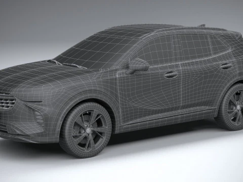 Buick Envision 2021 3D Model