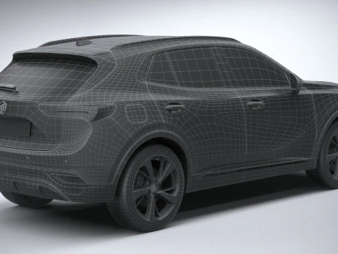 Buick Envision 2021 3D Model