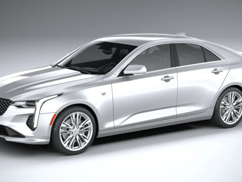 Cadillac CT4 2020 р.в 3D Модель