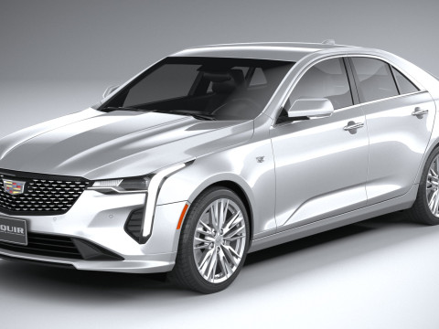 Cadillac CT4 2020 Modèle 3D