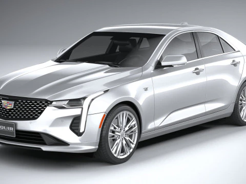 Cadillac CT4 2020 3D Model