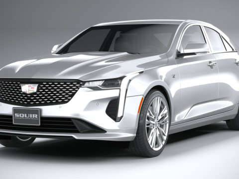 Cadillac CT4 2020 Modèle 3D