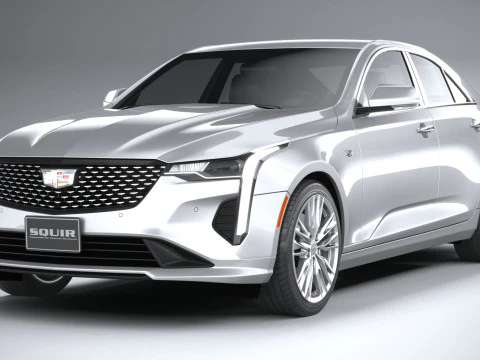 Cadillac CT4 2020 3D Model