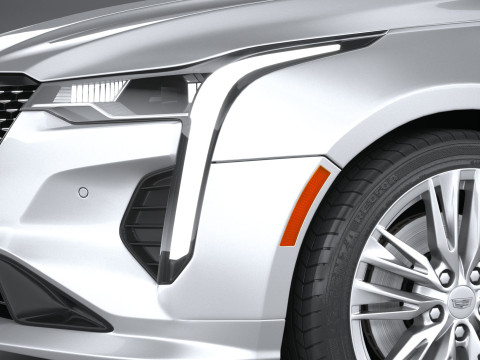 Cadillac CT4 2020 Modèle 3D