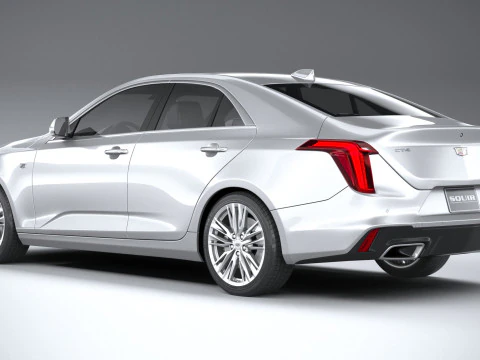 Cadillac CT4 2020 3D Model
