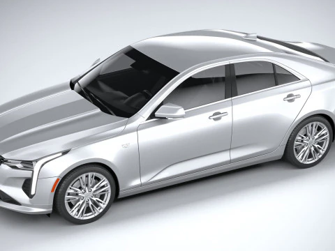 Cadillac CT4 2020 3D Model