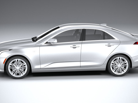 Cadillac CT4 2020 Modèle 3D