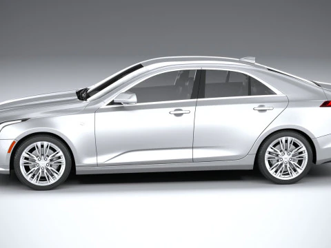 Cadillac CT4 2020 3D Model