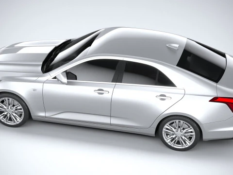 Cadillac CT4 2020 3D Model