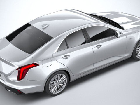 Cadillac CT4 2020 Modèle 3D