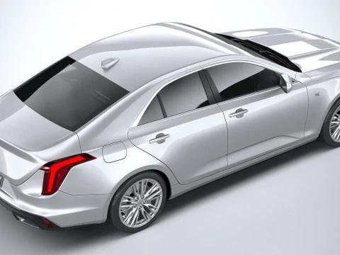 Cadillac CT4 2020 3D Model