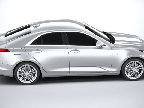 Cadillac CT4 2020 Modèle 3D