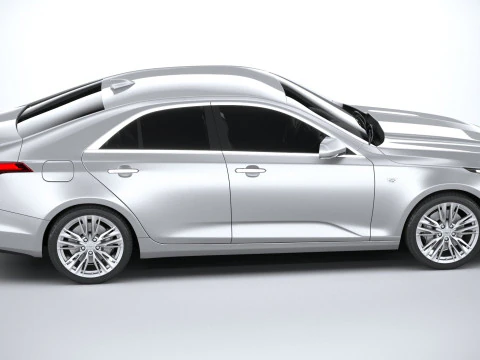 Cadillac CT4 2020 3D Model