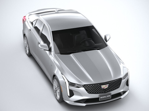 Cadillac CT4 2020 Modèle 3D