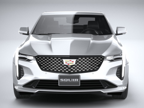 Cadillac CT4 2020 Modèle 3D