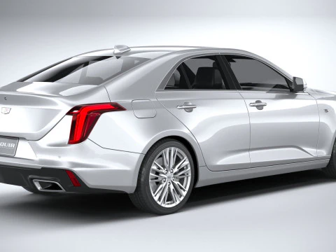 Cadillac CT4 2020 3D Model