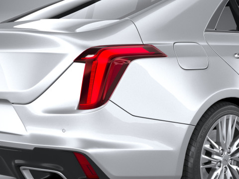 Cadillac CT4 2020 Modèle 3D