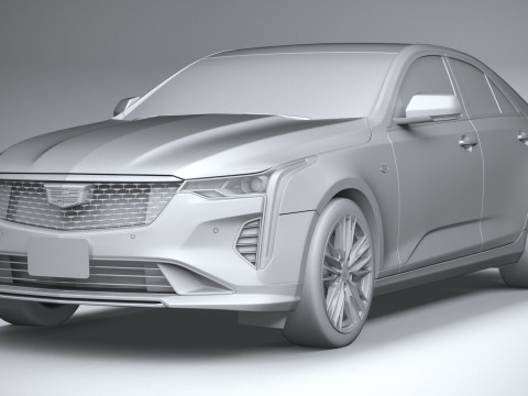 Cadillac CT4 2020 Modèle 3D