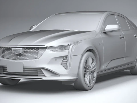 Cadillac CT4 2020 3D Model