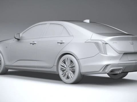 Cadillac CT4 2020 3D Model