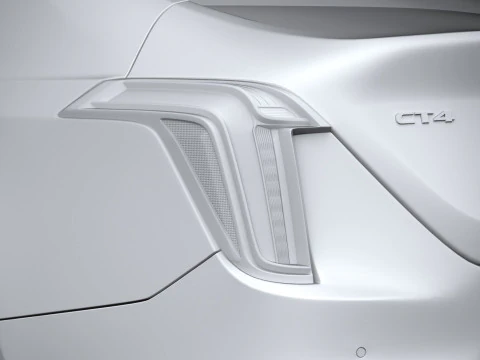 Cadillac CT4 2020 3D Model