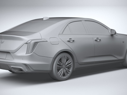 Cadillac CT4 2020 Modèle 3D