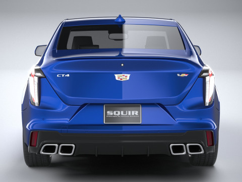 Cadillac CT4-V 2020 3D Model