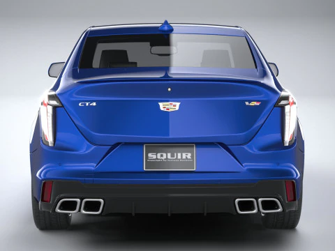Cadillac CT4-V 2020 3D Model