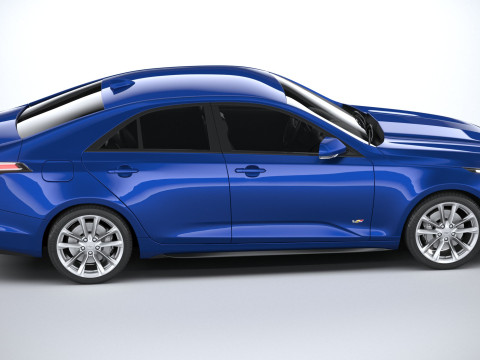 Cadillac CT4-V 2020 3D Model