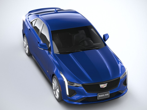 Cadillac CT4-V 2020 3D Model
