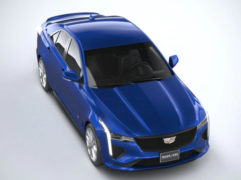 Cadillac CT4-V 2020 3D Model