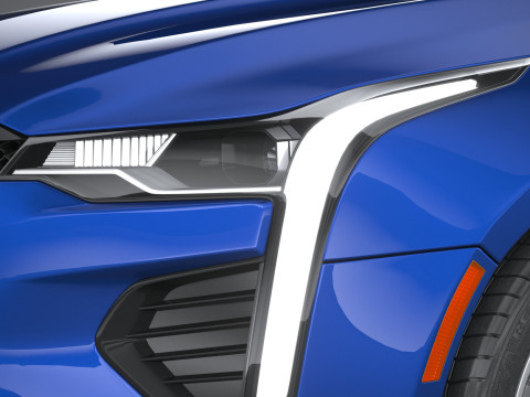 Cadillac CT4-V 2020 3D Model