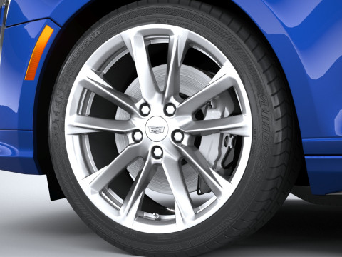 Cadillac CT4-V 2020 3D Model