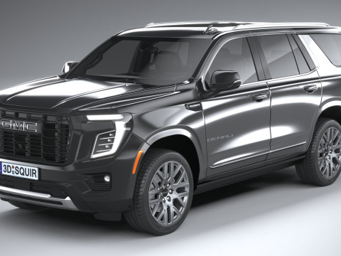 GMC Yukon Denali 2025 Modèle 3D