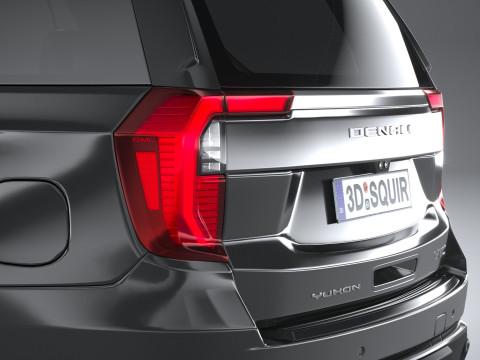 GMC Yukon Denali 2025 Modèle 3D