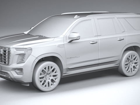 GMC Yukon Denali 2025 Modèle 3D