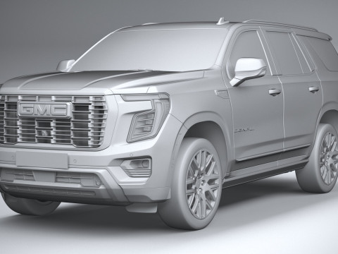 GMC Yukon Denali 2025 Modèle 3D