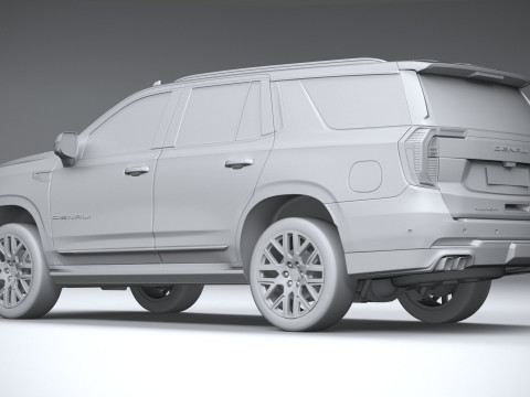 GMC Yukon Denali 2025 Modèle 3D