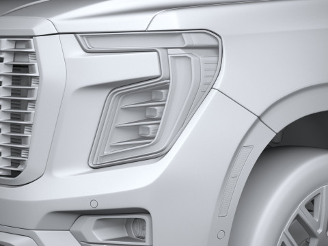 GMC Yukon Denali 2025 Modèle 3D