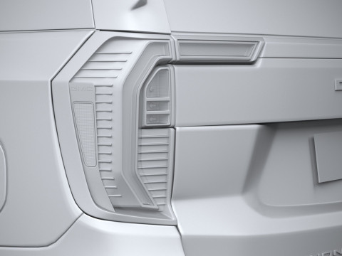 GMC Yukon Denali 2025 Modèle 3D