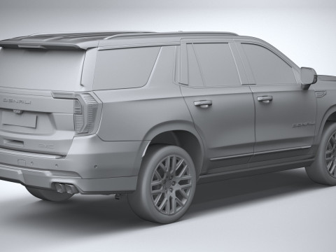 GMC Yukon Denali 2025 Modèle 3D