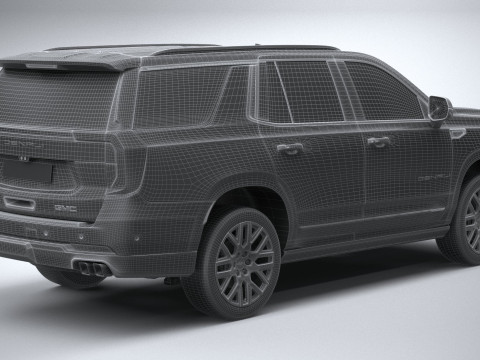 GMC Yukon Denali 2025 Modèle 3D