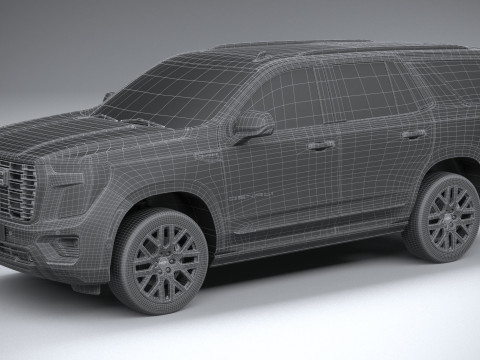 GMC Yukon Denali 2025 Modèle 3D