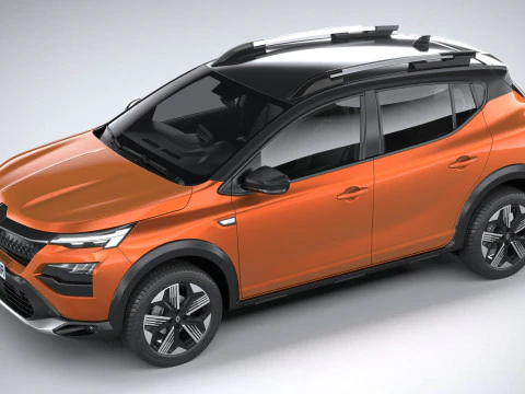 Renault Kardian 2024 3D Model