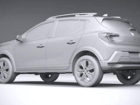 Renault Kardian 2024 3D Model