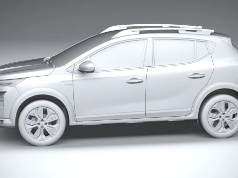 Renault Kardian 2024 3D Model