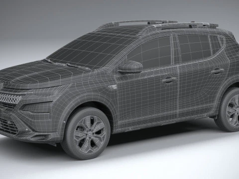 Renault Kardian 2024 3D Model