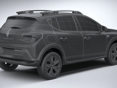 Renault Kardian 2024 3D Model